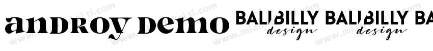 ANDROY DEMO字体转换